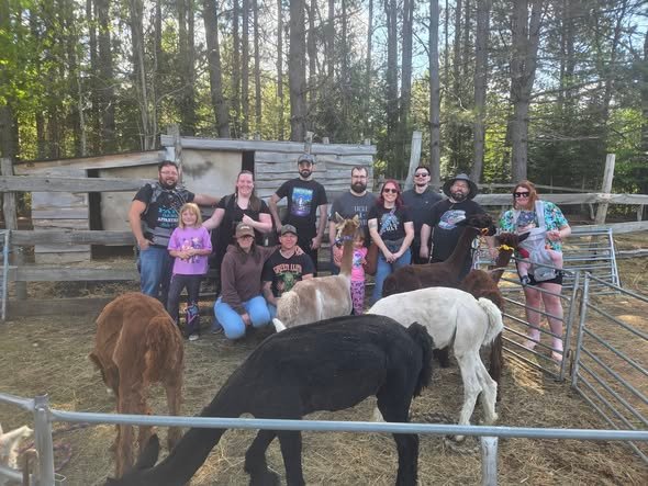 Une fête d'anniversaire à la ferme avec les animaux